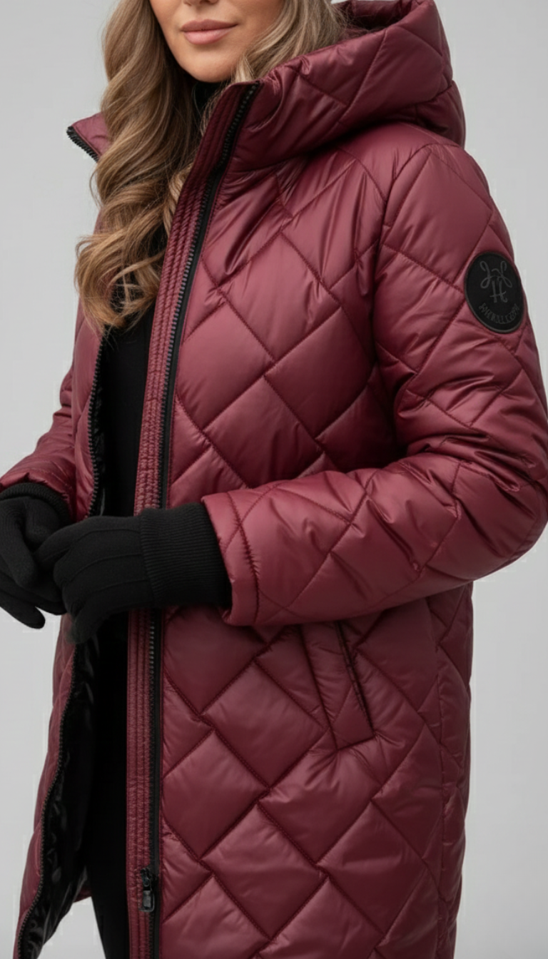 Bogna | Veste matelassée chaude et confortable avec capuche