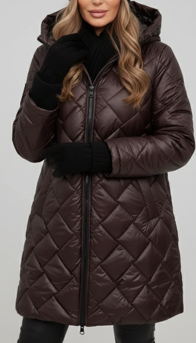Bogna | Veste matelassée chaude et confortable avec capuche