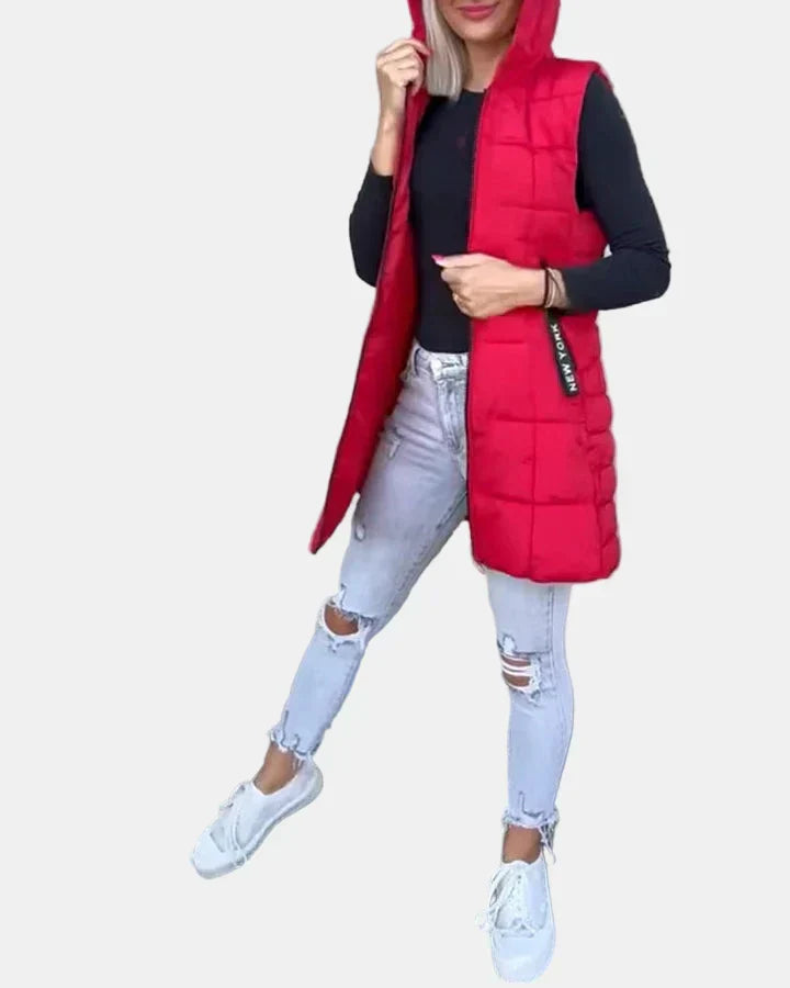 Solene | Manteau sans manches rembourré
