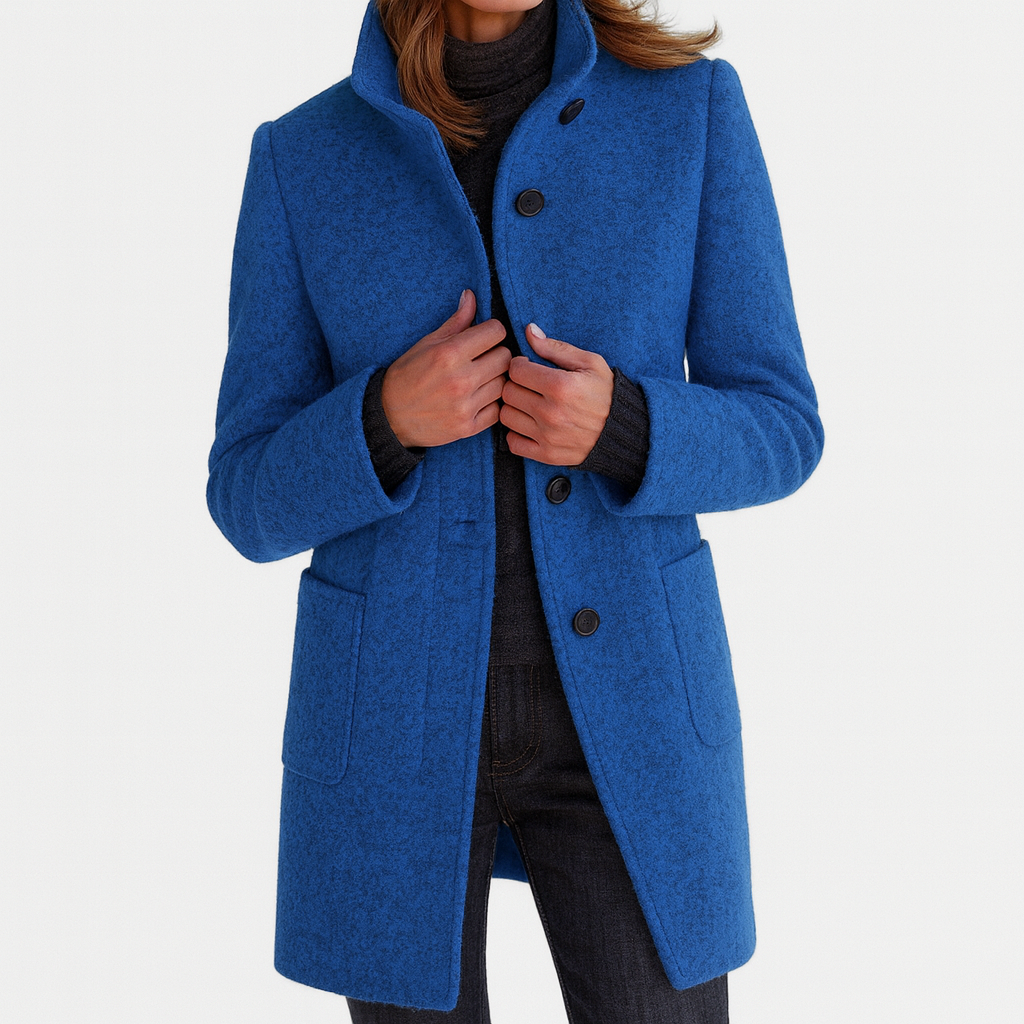 Pauline | Manteau pour Femmes avec Col Haut