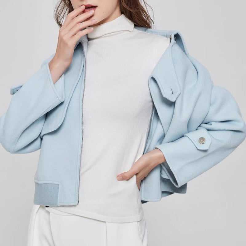 Marie | Veste Asymétrique Élégante