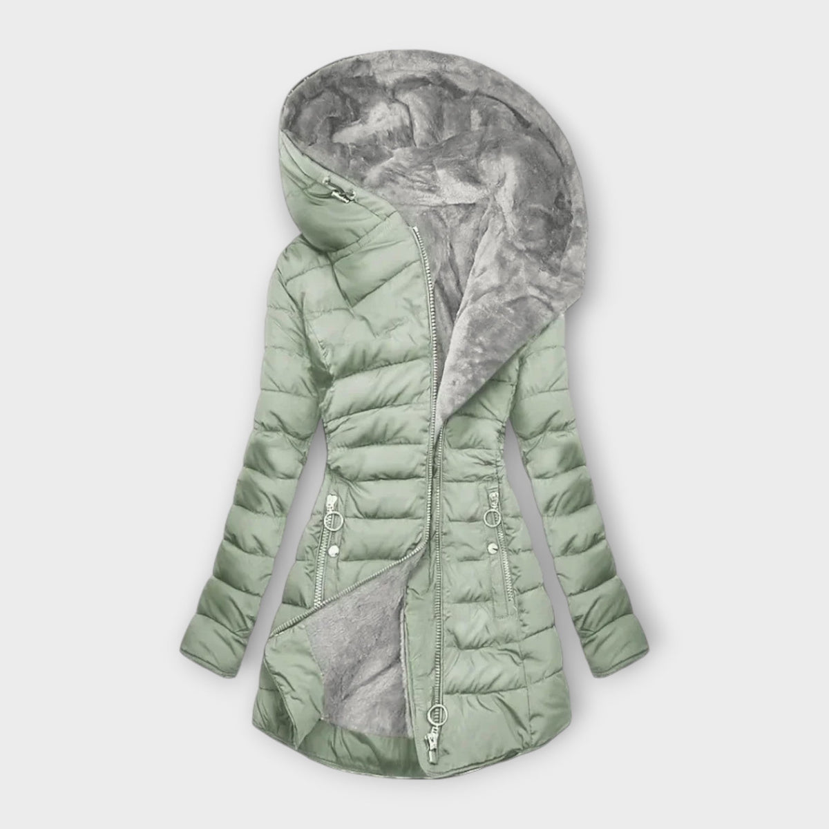 Diana | Manteau en Fausse Fourrure Confortable