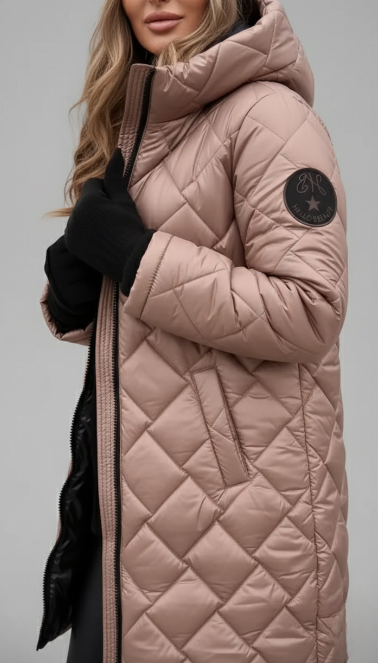 Bogna | Veste matelassée chaude et confortable avec capuche