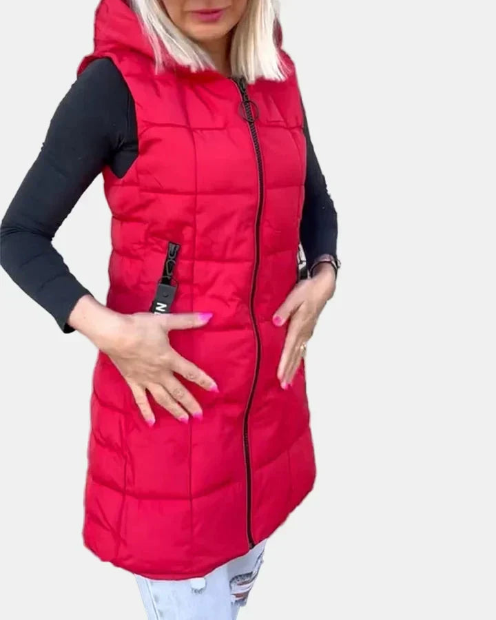 Solene | Manteau sans manches rembourré