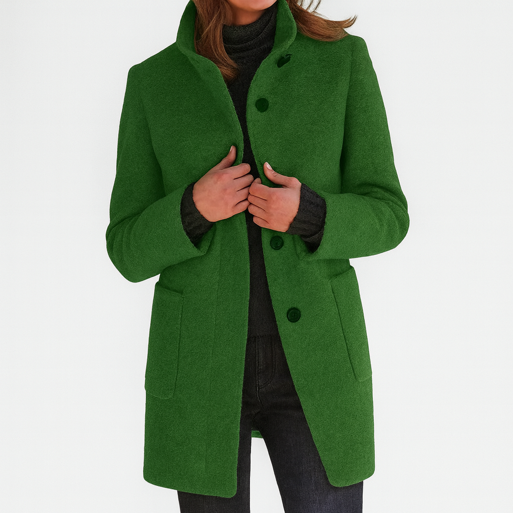 Pauline | Manteau pour Femmes avec Col Haut