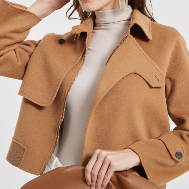 Marie | Veste Asymétrique Élégante