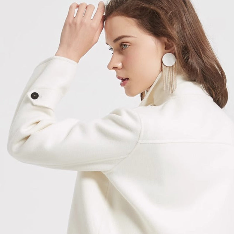 Marie | Veste Asymétrique Élégante