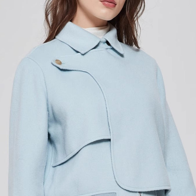 Marie | Veste Asymétrique Élégante