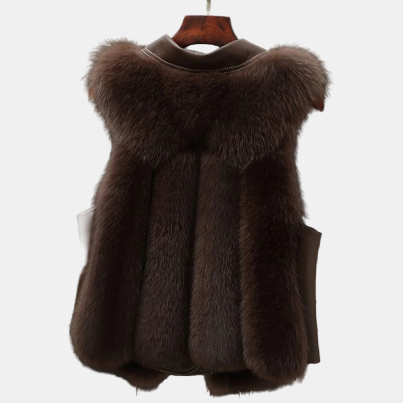 Vesper | Gilet en Fausse Fourrure Empress