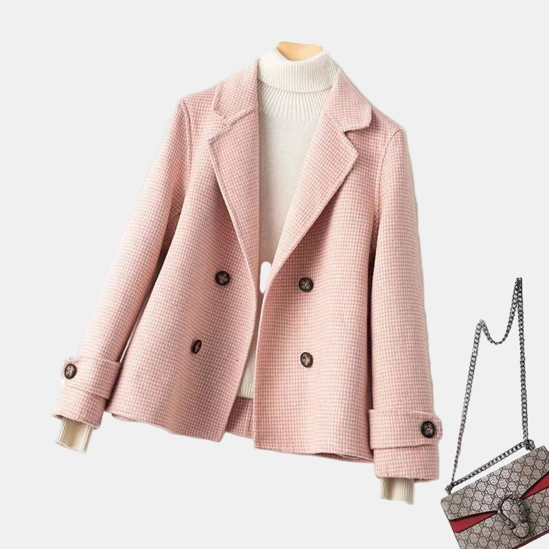 Amina | Manteau Élégant Inspiré de La Laine