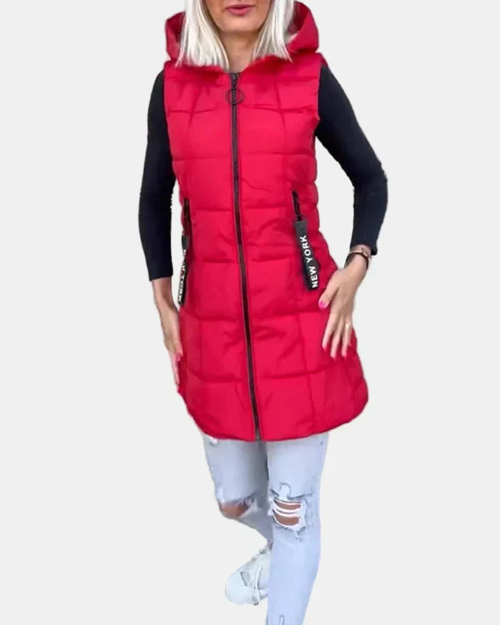 Solene | Manteau sans manches rembourré